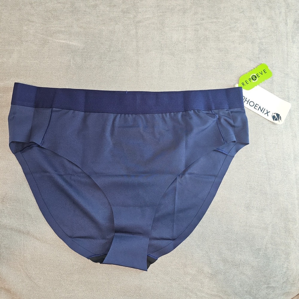 Phoenix Activewear Womens Malibu Bikini BLUE 2X Stretchy Swim Lounge UV